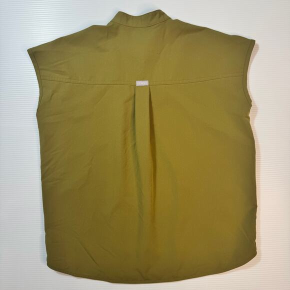 FIGS Rafaela Oversized Scrub Top Martini Olive Green Women’s XXS Rare Retired - Picture 8 of 11